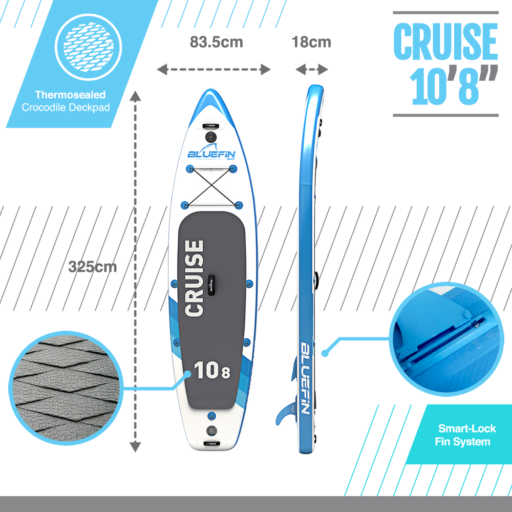 Cruise Clearance Inflatable Paddleboard 10'8