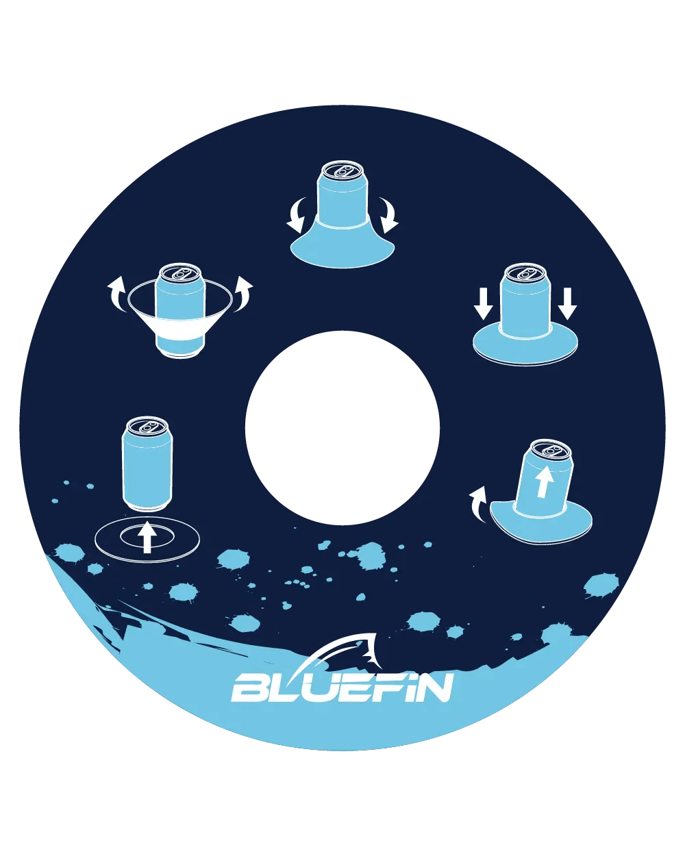 Bluefin Neoprene Bottle Dock Hydration Wizard
