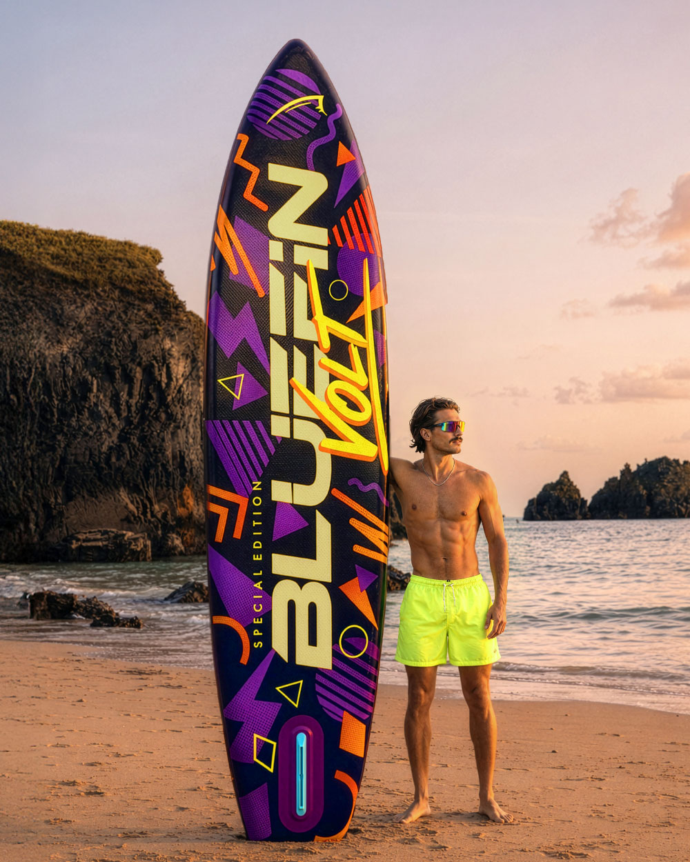 <tc>Cruise</tc> 10'8 Volt Limited Edition Premium Aufblasbares SUP Paddleboard