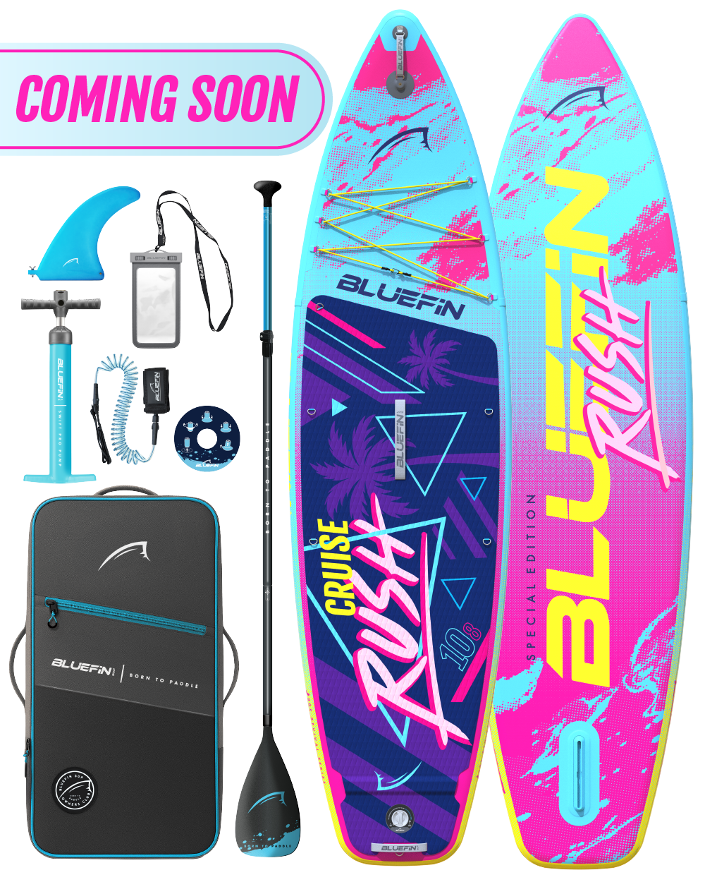 <tc>Cruise</tc> 10'8 Rush Limited Edition Premium Aufblasbares SUP Paddleboard