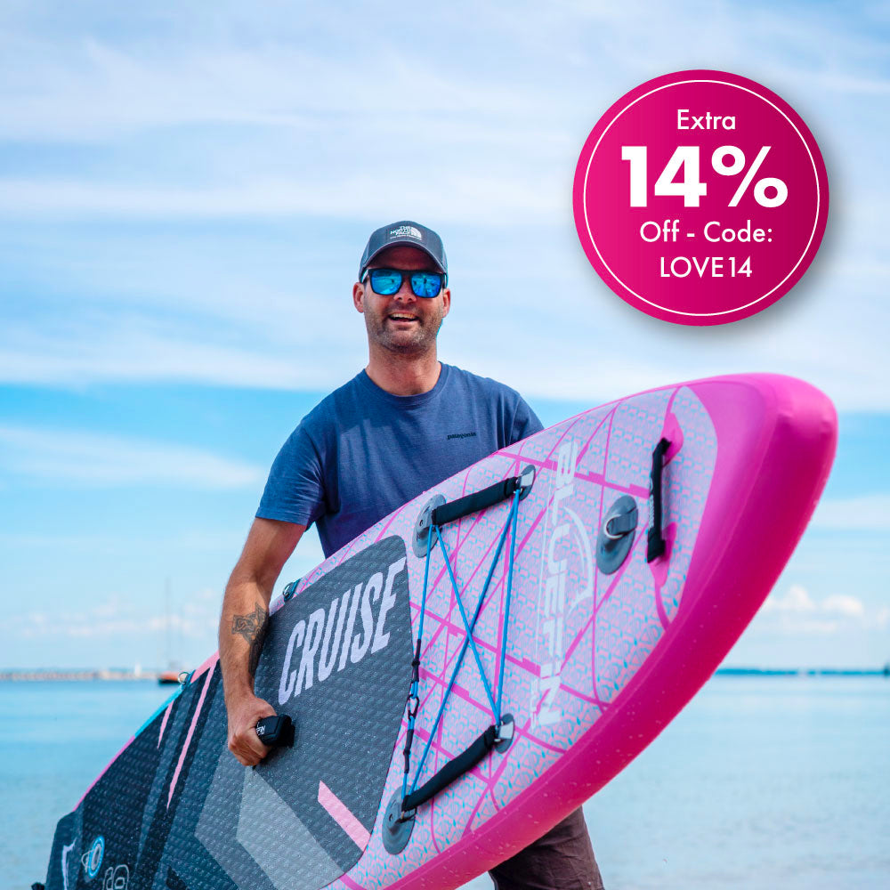 Cruise 10&#39;8 Berry Red | Miami Pink | <tc>Paddle Purple</tc>