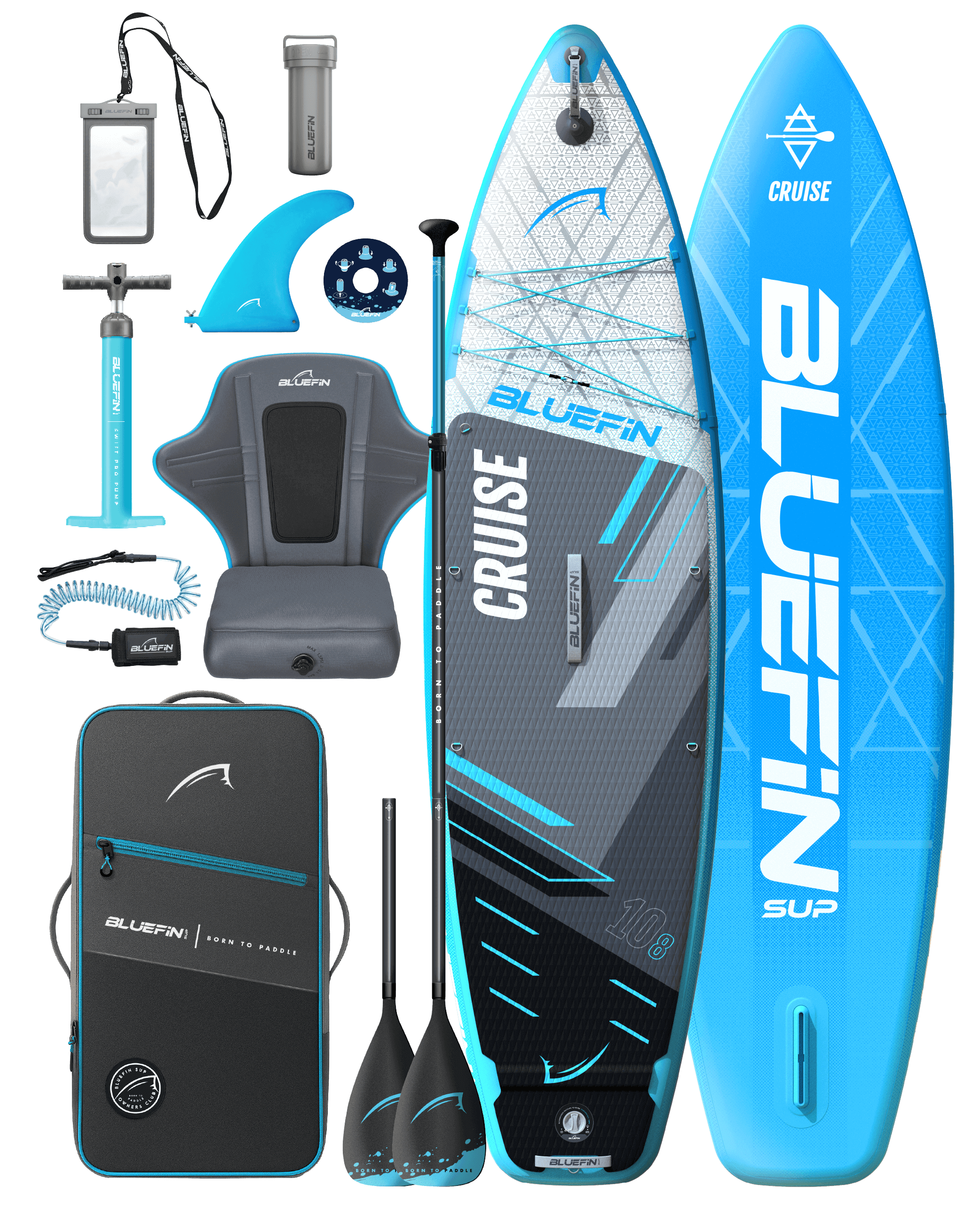 Blue Original Cruise 10'8 + Kayak Conversion Kit