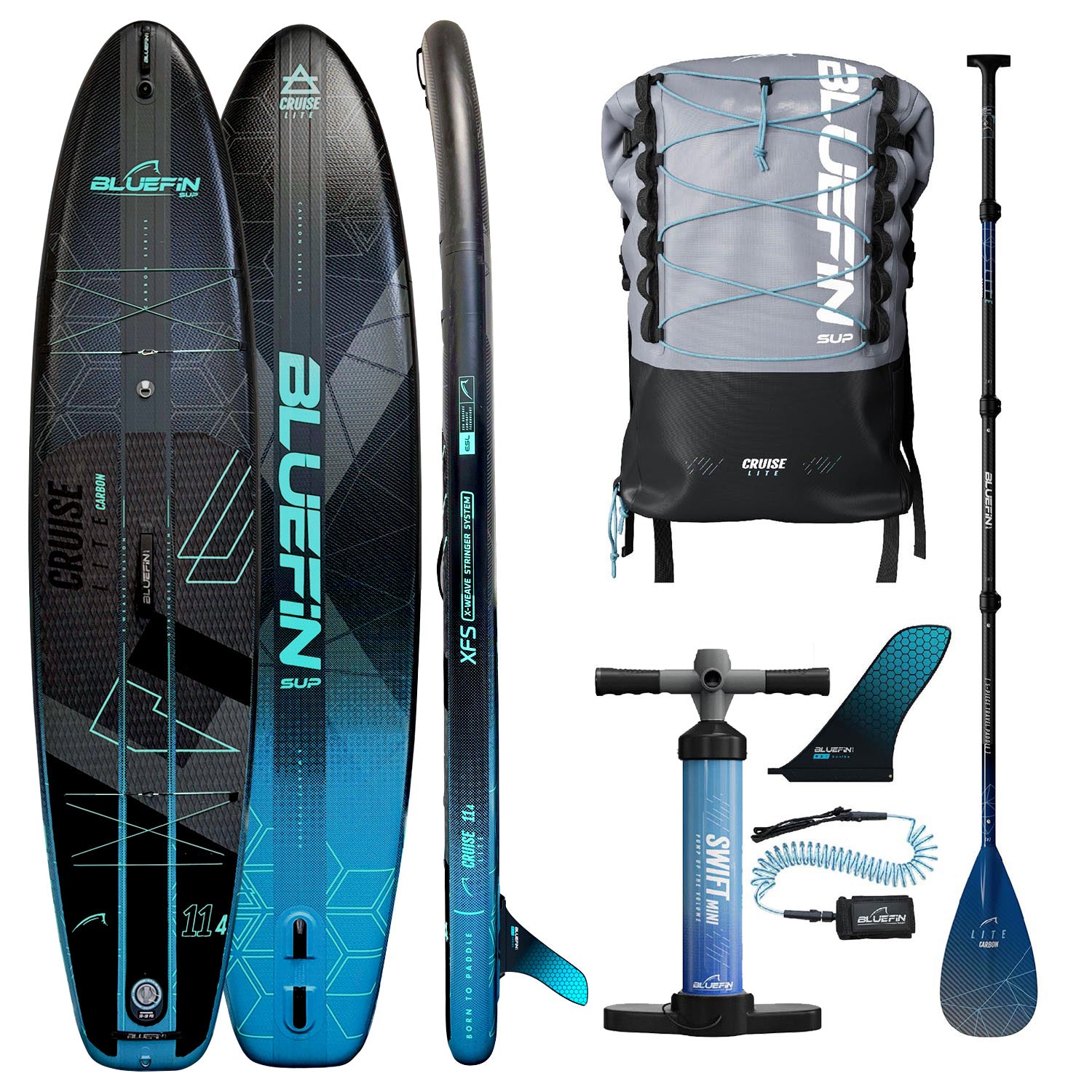 <tc>Cruise Lite</tc> Carbon oppustelige paddleboard-serie