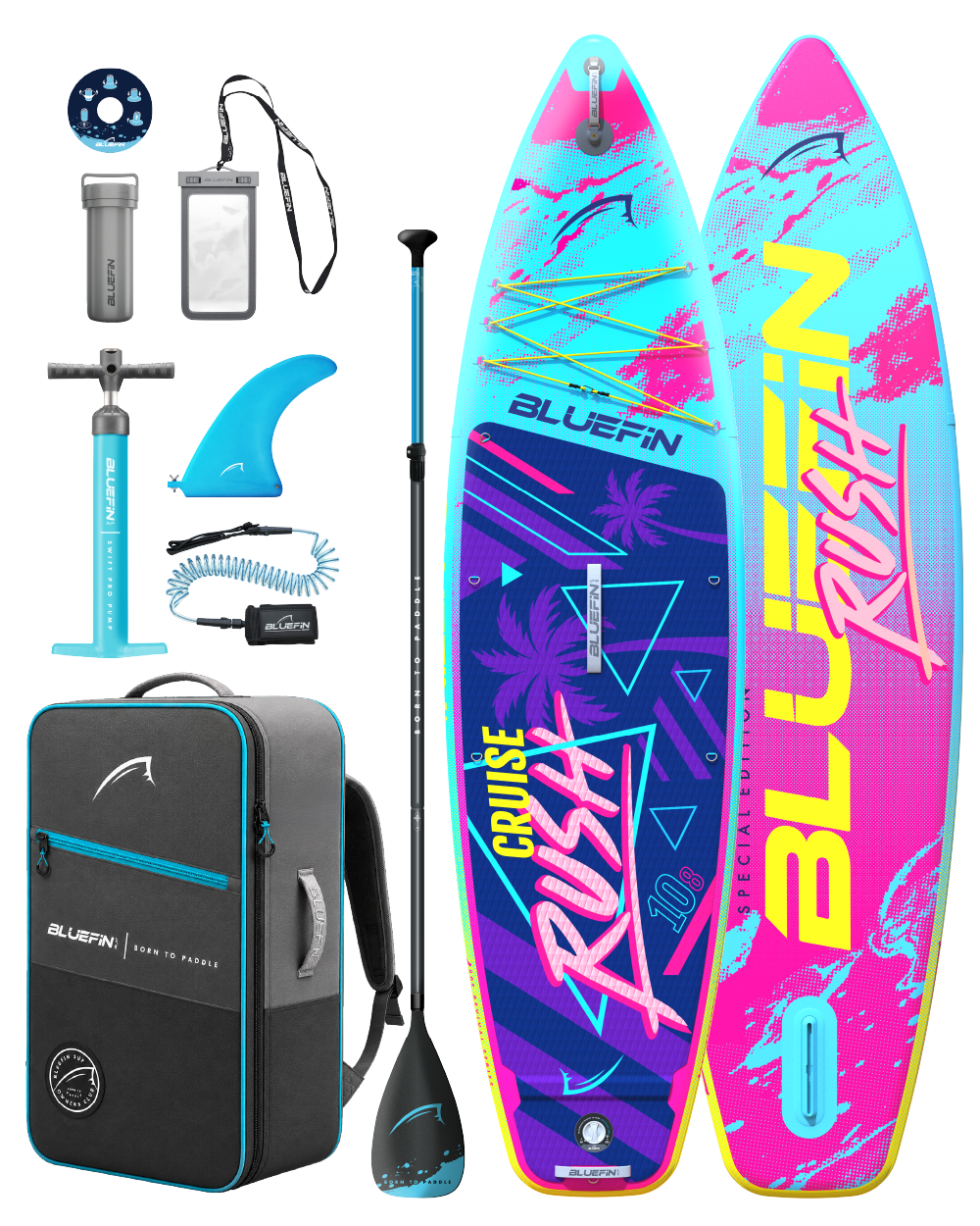 Cruise 10'8 Rush Limited Edition Premium Aufblasbares SUP Paddleboard